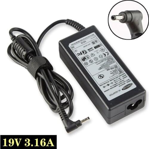 19V 3.16A notebook power For Samsung NP530U3C/U3B 535U3C 532U3X 542U3X laptop Power Adapter charger
