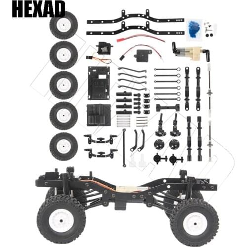 WPL LC80 RC Car Body Chassis Frame Kit Accessories CB05CJ1 Fits for WPL C54 LC80 C24 C14 1/16 RC Car DIY Upgrade Parts