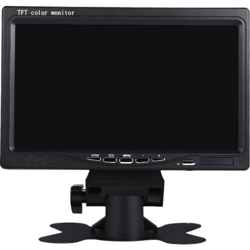 Car 7-inch aviation interface display HD LCD general aviation display reversing image