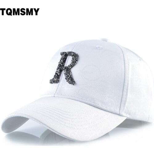 Casual letters R Baseball Cap women diamond snapback caps Hip Hop Bone Casual Sun visor hats for men gorras Trucker Casquette