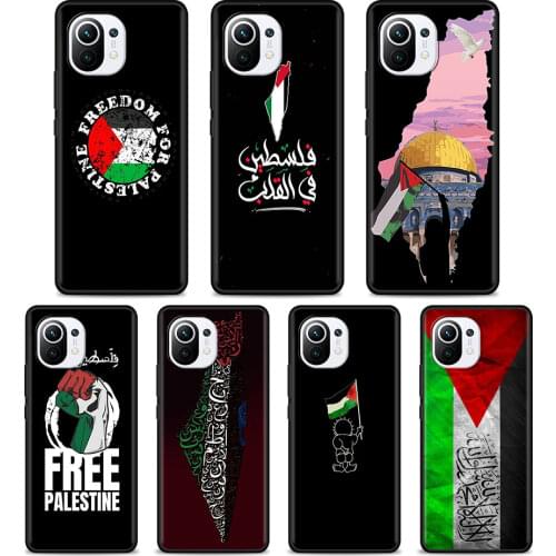 Freedom Free Palestine Soft Case for Xiaomi Mi 11 Lite 9 9T 10 10T 11X Pro 11i 10s 11 Ultra 9 SE Mi Note 10 Lite Phone Cover