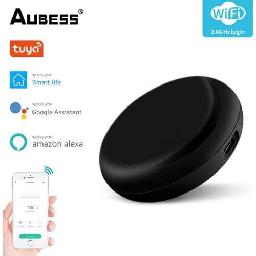 Tuya Smart IR Controller Wifi Smart Home Infrared Wireless Remote Control Via Smart Life Tuya APP Work With Alexa Google Home