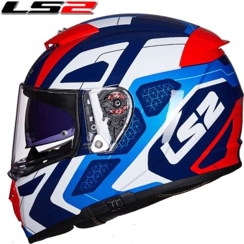 LS2 FF390 Breaker Full Face Motorcycle Helmet Dual Lens ls2 Helmet casque moto capacete de motocicleta
