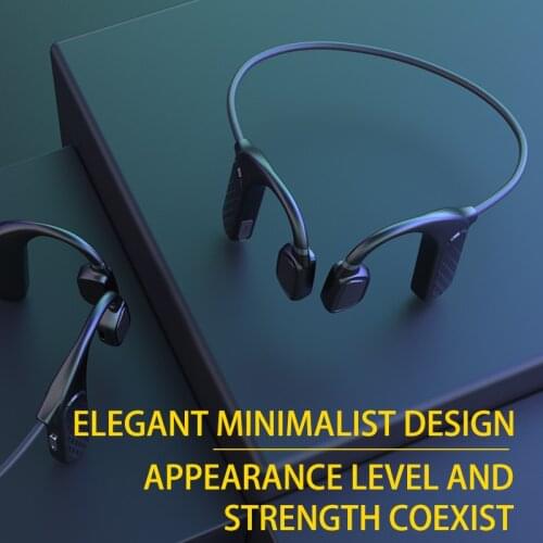 2021 New Bone Conduction Headphones Bluetooth-compatible Wireless Sports Earphone Headset Stereo Hands-free For Running