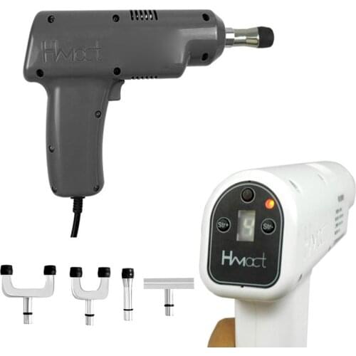 NEW 4 Heads Adjustable Chiropractic Adjusting Instrument Intensity Therapy Electric Correction Gun Activator Cervical Massager