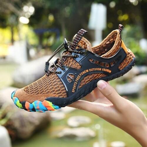 Plus Size 2020 Aqua Shoe Water Shoes Men Summer Beach Shoes Soft Upstream Quick Dry Woman Wading Sandals Diving Swimming Socks