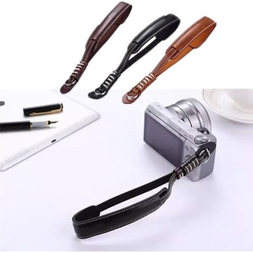 SLR camera wrist strap micro single leather bracelet rope accessories micro single wrist strap for SONY Canon Nikon camera