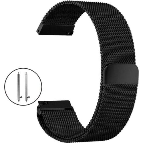 16mm Loop Stainless Steel Mesh Strap Bands for Fossil Q Neely Watch