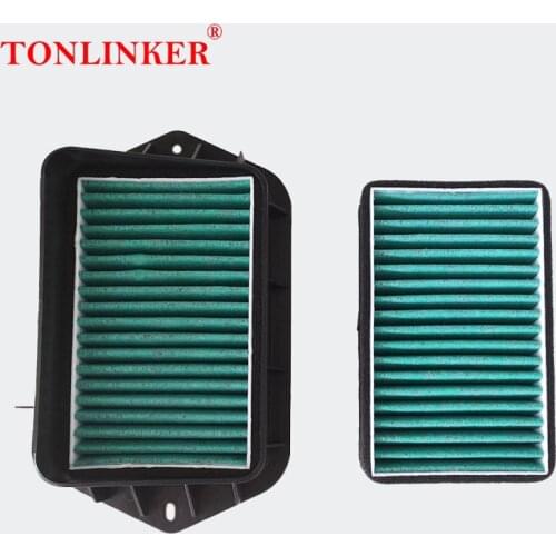 2 hole External Air Filter For VW Passat/Tiguan 5N/Sagitar/Beetle 5C/Sharan/AUDI Q3 8U/Seat Alhambra 2011-2019 Car Filter