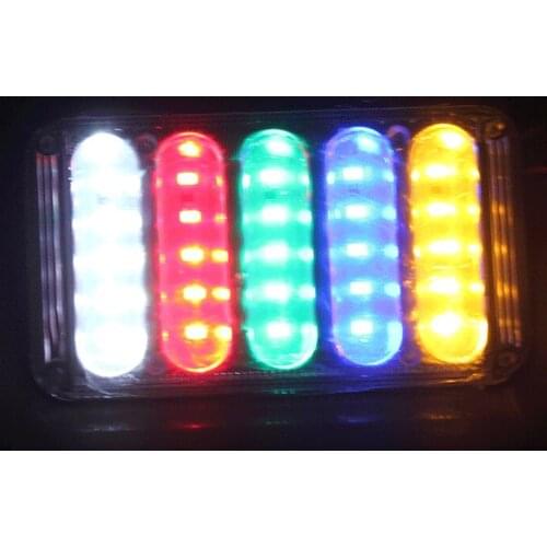 Higher star 24V Led 5 colors Truck warning taillight,brake stop lights,signal lights,emergency lights,waterproof