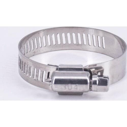 5 PCS Hose Clamp 27-51mm 1-1/4" 1-1/2" 1-3/4" 2" 304 Stainless Worm Drive Spring Clip Water Fuel Line Homebrew