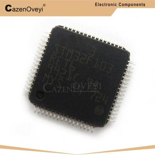 1pcs/lot STM32F103RET6 QFP64 STM32F103 QFP ARM new and original IC In Stock