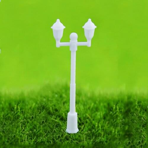 1/300 Model Lights Street Lamp Landscape Courtyard Scenery Train Layout Scale For Railway Design Plastic Diorama