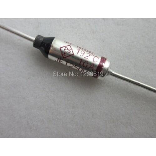 High Quality 5 PCS SF188E SE Fuse Cutoffs NEC Thermal Fuse 192C 192 Degree 10A 250V New Arrival
