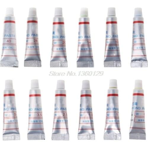 2pcs Diamond Abrasive Paste Compound Micron Glass Metal Polishing Grinding Tool Wholesale&DropShip