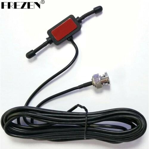 Radioddity Scanner Antenna for Uniden for Motorola Two Radio BNC Glass Mount 4" Mobile Full Band Walkie Talkie Transceiver