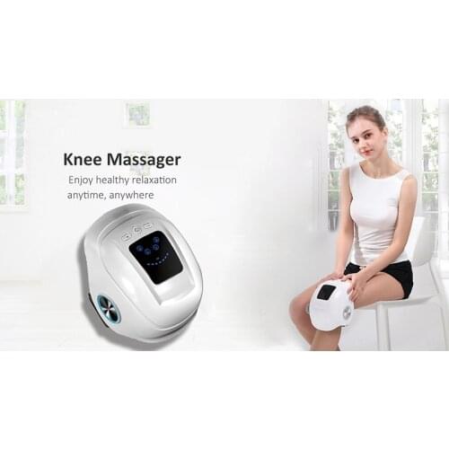 Wireless Knee Care Massager for Joint Pain Relief With Function Vibration Heat Air Pressure Kneading Massager