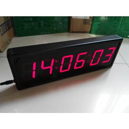 2.3 Inch Stopwatch Digital Display 31X7CM Large Screen Positive Timer Countdown Digital Display