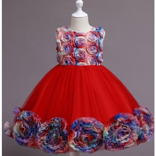 Cloud Flower Girl Dresses For Weddings Vestidos daminha Kids Pageant Ball Gowns Feathers First Communion Dresses For Girls