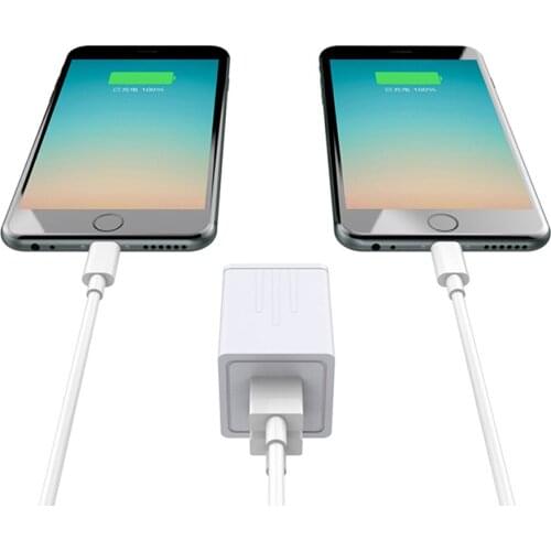 Dual USB Charger 5V / 2.1A Fast Charging USB Charger Tablet Universal Mobile Phone Wall Adapter for Android for xiaomi