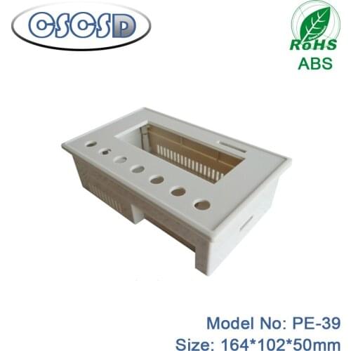 A pcs/lot 164*102*50mm electrical junction box types terminal block din rail housing plastic project box 164mm