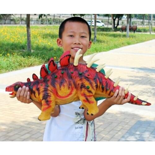 65cm Large Size Soft Dinosaur Toy Animal Mold Boy Action Figures Decoration Creative Children Christmas Gifts