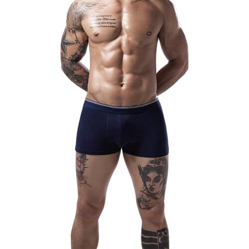 Cotton mens underwear boxers classical shorts boxer underwear for men male cuaces calzoncillos