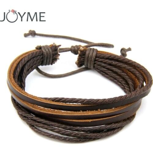 Мужские кожаные браслеты Joyme China At AliExpress