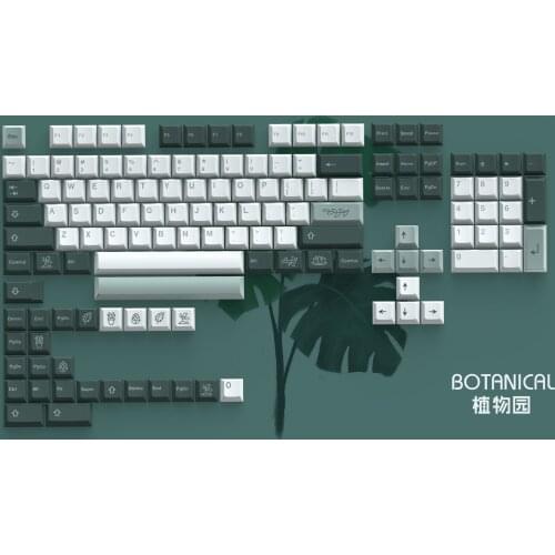 Gmk-design Keycaps PBT plant cherry profile 61 64 84 108