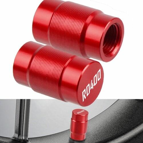Motorcycle Front and Rear Vehicle Wheel Tire Valve Stem Caps Covers For YAMAHA RD400 C/D/E/F 1976 1977 1978 1979 1980 1981 1982