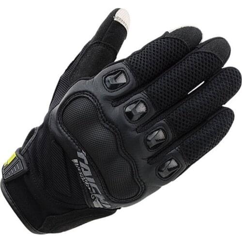Locomotive MTB Bike RST 412 Mesh Carbon Glove Motocross Mountain Bicycle Black Gloves