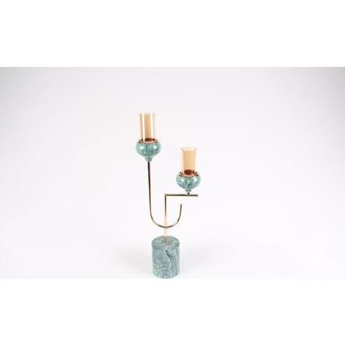 Marrlife Decorative Metal Candlesticks