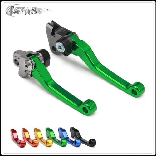 Motorbike CNC Clutch Brake Lever For KAWASAKI KX125 2006-2008 KX250 2005-2008 KX250F 2005-2012 KX450F 2006-2012 Dirt Bike