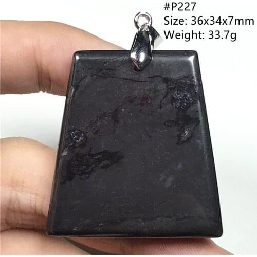 Top Natural Royal Purple Sugilite Pendant Jewelry For Woman Man Crystal 33x23x9mm Beads Silver Water Drop Anticancer Stone AAAAA
