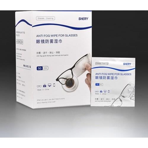 Eyeglasses Anti Fog Glasses Cleaner Microfiber Glasses Cleaning Cloth For Lens Phone Screen Cleaning Wipes 50/100Pcs