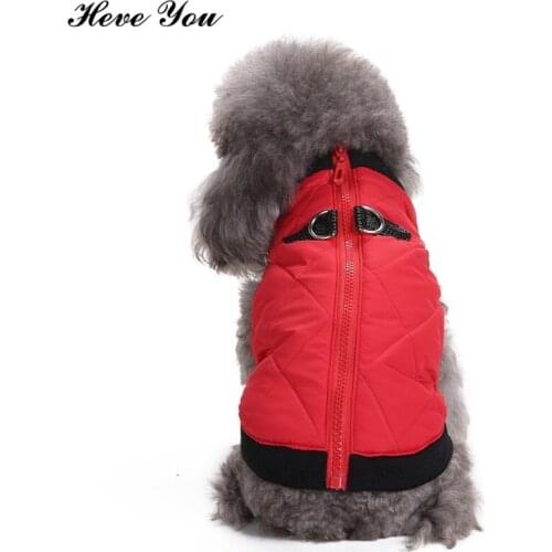 Heve You Clothes for Small Dogs Winter Warm Large Dog Clothing Waterproof Dog Coat Jacket Pet Cat Costume High Quality XS~XL
