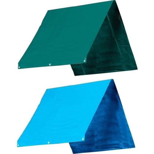 Oxford Tarp Sunshade Cradle Sunshade Outdoor Swing Canopy Replacement Shade Kids Playground Roof Waterproof Anti-UV Dust Cover