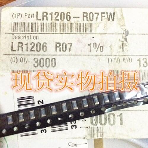 Original new 100% LR1206-R07FW 1206 0.07R R07 70mR current detection resistance (Inductor)