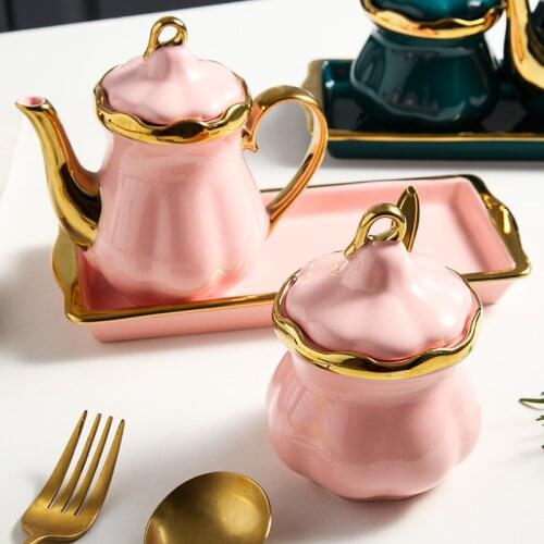 Nordic Phnom Penh dressing can set ceramic kitchen home flavoring can vinegar pot two sets of salt can sugar cans consortage box