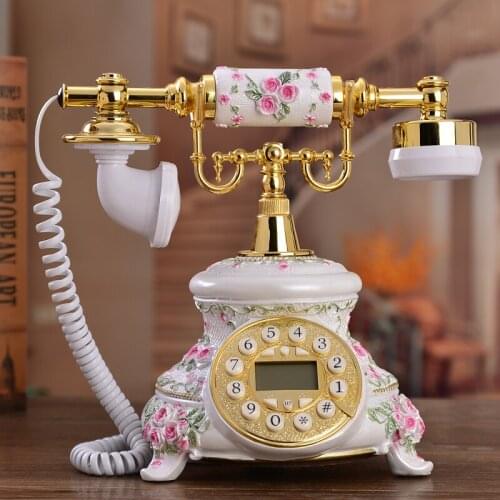 Special offer European retro fashion antique telephone landline telephone household telephone special offer pastoralroom Art