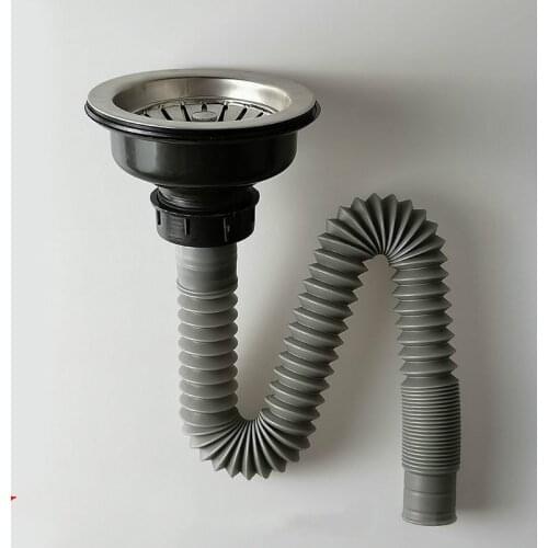 Old-fashioned Washbasin The Waterer Suit Sewer Pipes Connector Accessories Drain Sink Stainless Steel Replace Tools Thick E11721