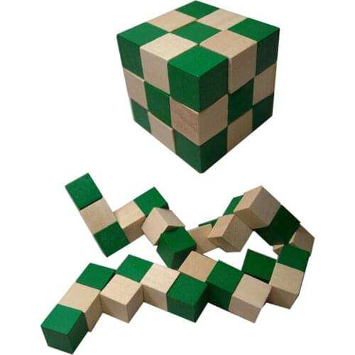 Traditional Wooden Kong Ming lock magic ruler Intelligence Lock Brain Teaser Puzzle Educational Toys Magic Cube