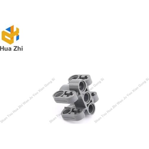 10PCS 61905 Axle and Pin Connector Block 3 x 3 x 2 Building Blocks Parts MOC DIY Education Build Toys Brick