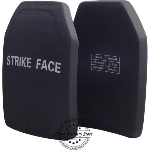 2pcs NIJ III ICW Multi Curve Tactical Hard Armor Bulletproof Vest Plate Ceramic Bulletproof Plate Inserts for Body Armor