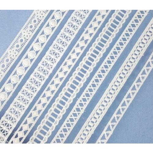 20Yards Lace Trim, Narrow Laces Crochet Trimming Cotton Fabric,Lace Trims, Gift Wrapping
