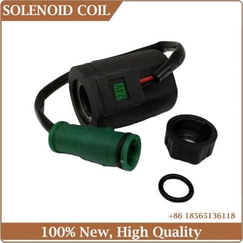 24V Solenoid Coil VOE14527267 14527267 For EC210B EC290B Excavator Parts