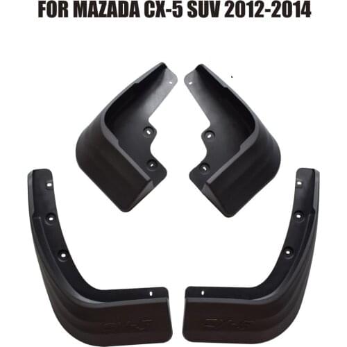 4 PCS Front Rear Car Mudflap for Mazda CX-5 SUV 2012-2014 Fender Mud Flaps Guard Splash Flap Mudguards Accessories YC101054
