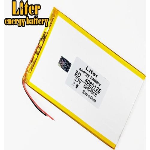4080125 3780125 Tablet PC 8 cable with battery capacity 5000mAh Universal Battery