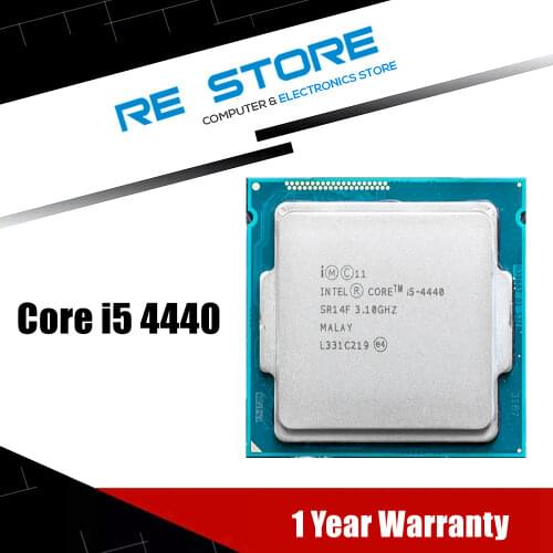 Used Intel Core i5 4440 processor Quad-Core 3.1GHz LGA 1150 desktop cpu