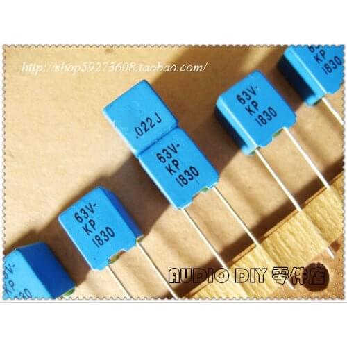 .ERO KP1830 0.022uF / 63V 5% better than MKP film capacitors (22nF 223)